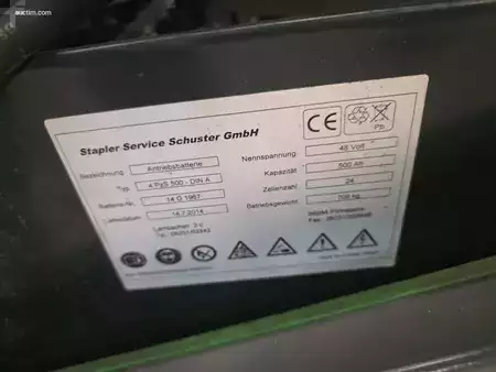 3-wiel elektrische heftrucks 1998  Cesab Blitz 315 (22)