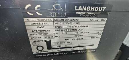 Dieselstapler 2015  Unicarriers YG1D2A32Q (15)