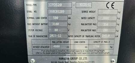 Elektromos 3 kerekű 2023  HC (Hangcha) CPDS20-XCC2G-SI Lithium-Ion (13)