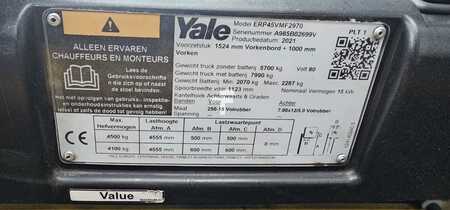 Electric - 4 wheels 2021  Yale ERP45VM (2 beschikbaar) (9)