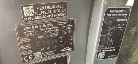 Wózki widłowe diesel 2018  Linde H80D-03 (15)