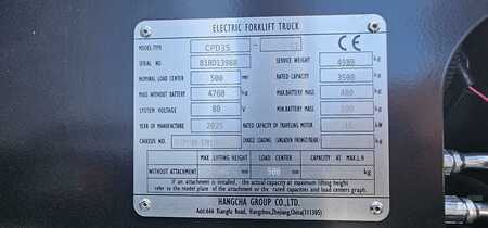 Eléctrico - 4 rodas 2025  HC (Hangcha) CPD35-XE Lithium-Ion (15)