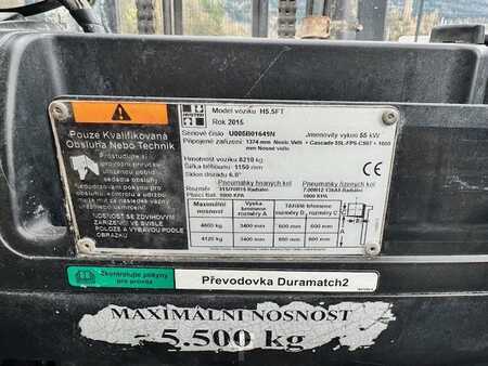 Diesel heftrucks 2015 Hyster H5.5FT DSL (4)