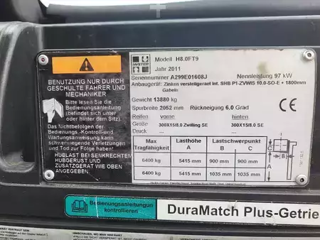 LPG Forklifts 2011  Hyster H8.0FT9 (4)