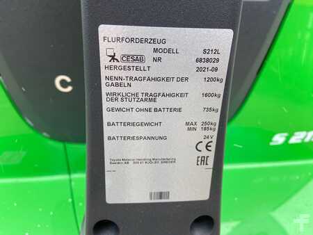 Apilador eléctrico 2021  Cesab S212L (2)
