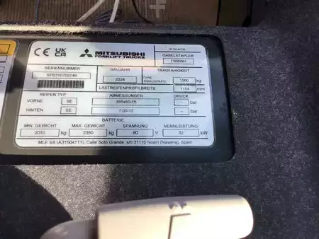 Eléctrico - 4 rodas 2024  Mitsubishi FB55NH (5)