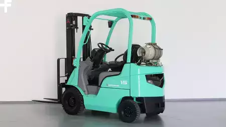 Gas gaffeltruck 2005  Mitsubishi FG15N (2)