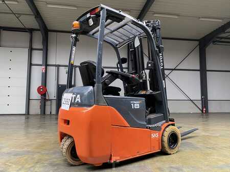 Elektrisk- 3 hjul 2015 Toyota 8FBEKT18 (2)