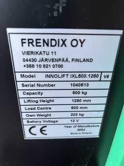 Nízkozdvižný vozík 2024  Frendix IXL500.1250  -  Mitnahmestapler ohne Fahrantrieb (7)