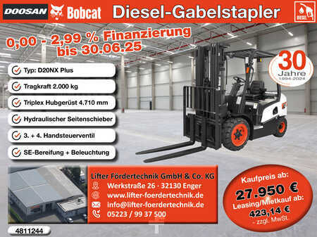 Dieselstapler-Bobcat-D20NX Plus