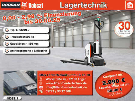 Transpallet elettrici 2025  Bobcat LPM20N-7 (1)