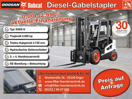 Empilhador diesel 2025  Bobcat D30S-9 (1)