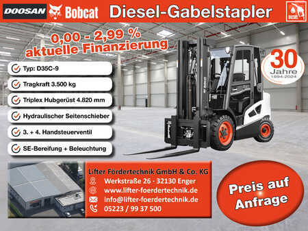 Empilhador diesel 2025  Bobcat D35C-9 (1)