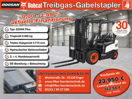 LPG VZV 2025  Bobcat G25NX Plus (1)