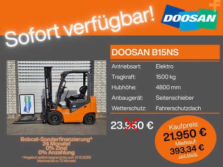 Chariots électriques à 4 roues - Doosan B15NS (1)