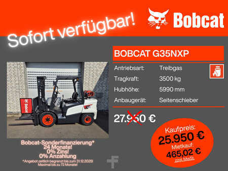 Gas gaffeltruck 2025  Bobcat G35NXP (1)