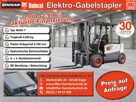 Elektro čtyřkolový VZV 2025  Bobcat B45X-7 (1)