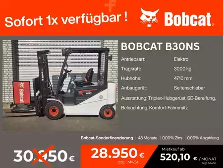 Eléctrica de 4 ruedas 2025  Bobcat B30NS (1)