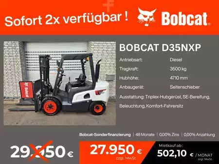 Carretilla elevadora diésel 2025  Bobcat D35NXP (1)