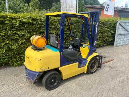 LPG heftrucks 2004  Komatsu FG 30 HT-014 mit Waage (2)