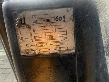 El truck - 3 hjulet 2005  Jungheinrich EFG 220 (11)