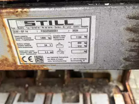Apilador eléctrico 2020  Still EXV-SF 14 // 2 Stück ein Preis (4)