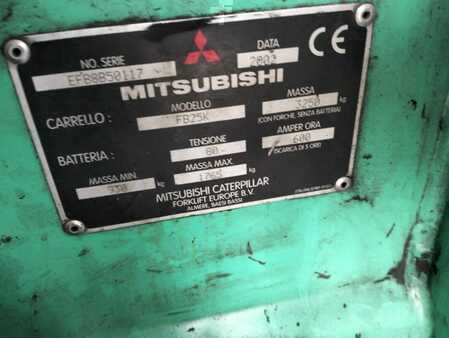 4-wiel elektrische heftrucks 2002  Mitsubishi FB25K (7) 