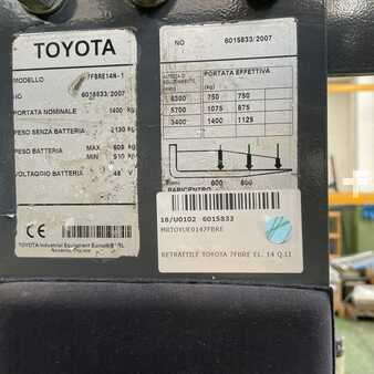 Retraky 2007  Toyota 7FBRE14N-1 da 14q. (5)