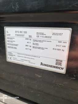 Sähkö - 4 pyör 2022  Jungheinrich EFGBC316 (6)