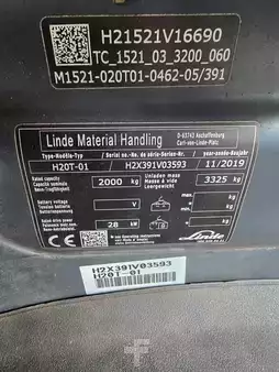Gázüzemű targoncák 2019  Linde H20T-01 (5)