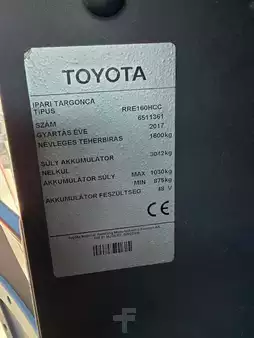 Tolóoszlopos targonca 2017  Toyota RRE160HCC (2)