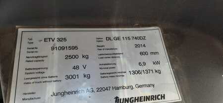 Skjutstativtruck 2014  Jungheinrich ETV 325 (6)