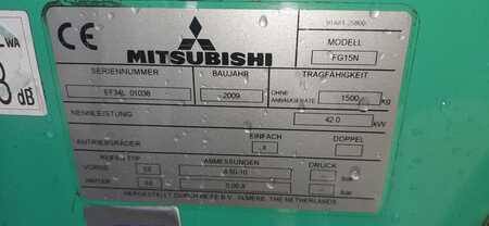 LPG heftrucks 2009  Mitsubishi FG15N (4)
