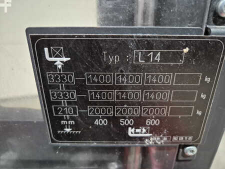 Hochhubwagen 2017  Linde L14 (5)