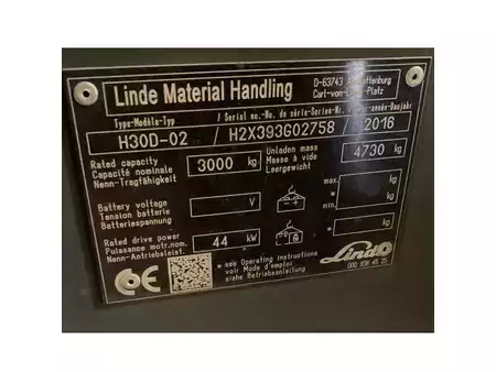 Diesel heftrucks 2016  Linde H30D-02 (9)