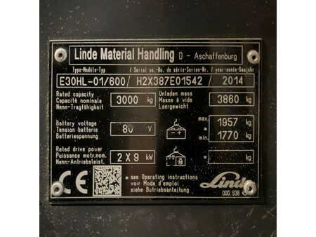 4-wiel elektrische heftrucks 2014  Linde E30HL-01 (6)
