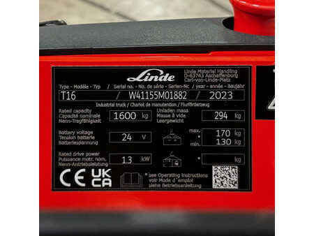 Transpallet manuali 2023  Linde T16 (7)