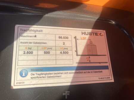 HUBTEX MQ25 serie 2120 EL 1526 uur