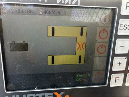 Carretilla de 4 vías 2007 HUBTEX MD30serie 2130 EL-PU Nieuwe Batterij (11)