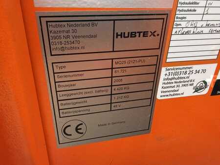 Wózki 4-kierunkowe 2008  HUBTEX MQ25 serie 2121 EL-PU (6)