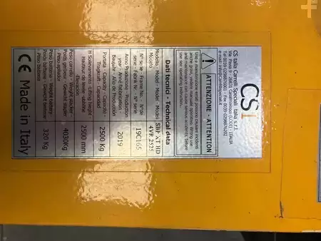 Négyutas targonca  CSI SBX XT HD 4VR (4)