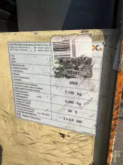 Čtyřcestný vysokozdvižný vozík 2009  HUBTEX MQ45 serie 2130 PU Platen truck (9)