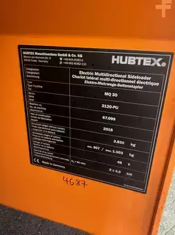 Négyutas targonca 2018  HUBTEX MQ30 serie 2120 PU (10)