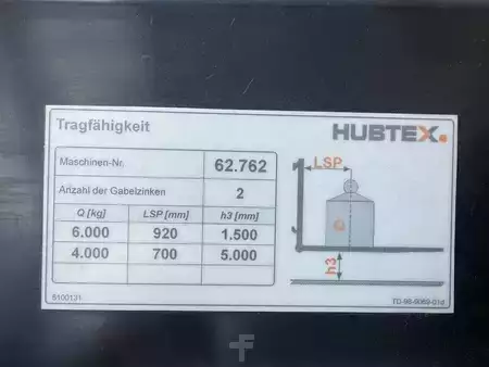 Reach Trucks 2012  HUBTEX SQ60 (11)