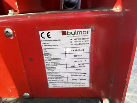 Carretilla de carga lateral 2018  Bulmor EQc 30-12-45D Electro (10)