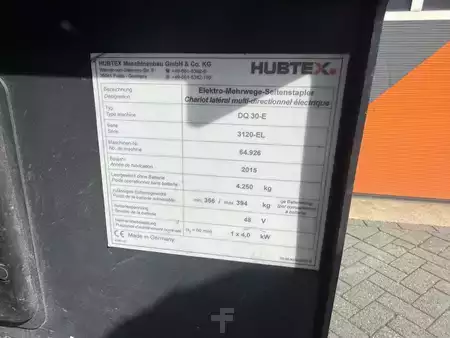 Vierwegestapler  HUBTEX DQ30 E serie 3120 EL (8)