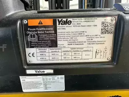 Elektro 4 Rad 2024  Yale ERP50VME2570 (2)