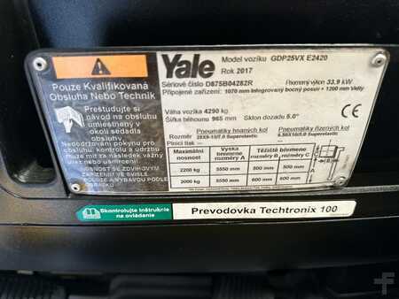Wózki widłowe diesel 2017  Yale GDP25VX (8)