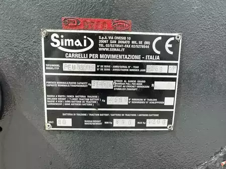 Veicoli elettrici con pianale 2017  Simai PEU B350UP (6)