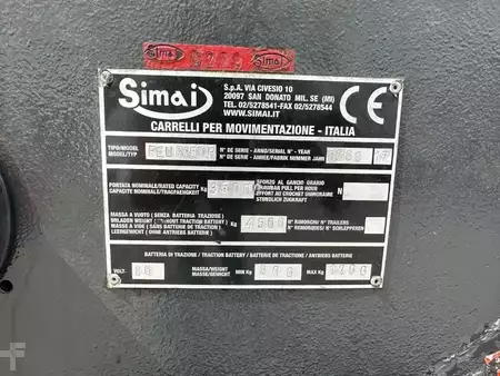 Veicoli elettrici con pianale 2017  Simai PEU B350UP (9)
